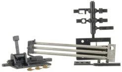 Caboose Industries Operating Ground Throw -- Sprung .165" Travel W/SPDT Contacts & Fittings - HO