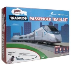 Atlas Battery-Powered Train Set - Atlas Trainkids -- Amtrak? Acela - HO -Model Train Toy Store lg150 15000000 2