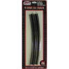 Atlas Code 55 Track W/Nickel-Silver Rail & Brown Ties -- 20" Radius Full Curve Pkg(6) - N