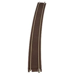 Atlas Code 55 Track W/Nickel-Silver Rail & Brown Ties -- 71" Radius Full Curve Pkg(6) - N