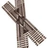 Atlas Code 55 Track W/Nickel-Silver Rail & Brown Ties -- 30 Degree Crossing - N
