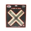 Atlas Code 55 Track W/Nickel-Silver Rail & Brown Ties -- 90 Degree Crossing - N