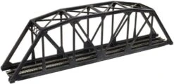 Atlas Through Truss Bridge Kit W/Code 55 Rail -- Black - N