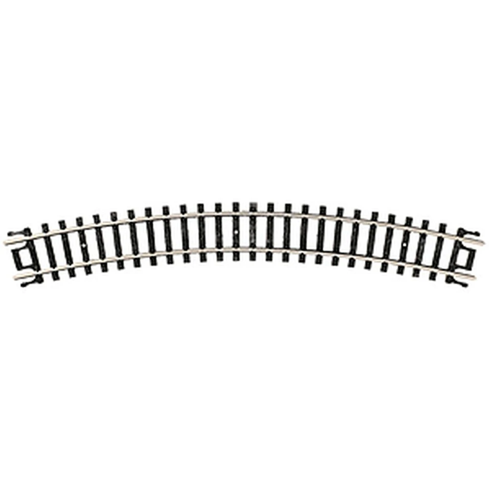 Atlas Curved Snap-Track? -- 9-3/4" Radius, Black Ties Pkg(6) - N 1 Atlas Curved Snap-Track? -- 9-3/4" Radius, Black Ties Pkg(6) - N