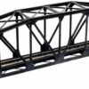 Atlas Through Truss Bridge Kit W/Code 80 Rail -- Black - N