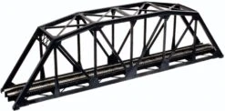 Atlas Through Truss Bridge Kit W/Code 80 Rail -- Black - N