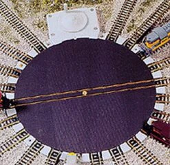 Atlas Turntable With 7-1/2 " Diameter Deck - Assembled - N