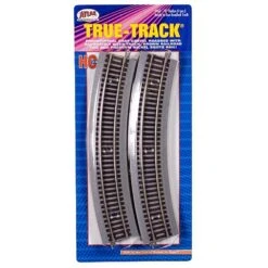 Atlas True-Track? Code 83 Track & Roadbed System -- 18" Radius Curve Sections Pkg(4) - HO