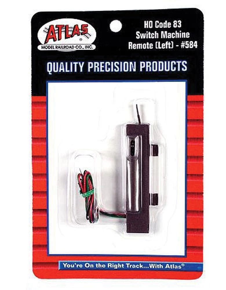 Atlas Code 83 Remote Switch Machine Left HO 1 Atlas Code 83 Remote Switch Machine Left HO