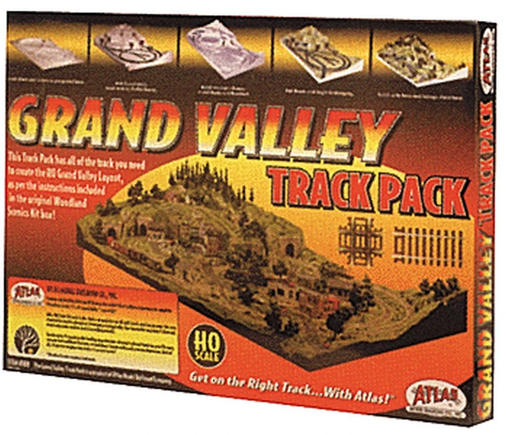 Atlas Grand Valley Track Pack -- For Woodland Scenics Grand Valley Layout (#785-1483, Sold Separat 1 Atlas Grand Valley Track Pack -- For Woodland Scenics Grand Valley Layout (#785-1483, Sold Separat