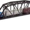 Atlas Code 100 18" Through Truss Bridge Black HO