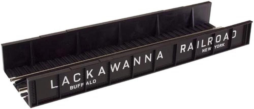 Atlas Code 100 Plate Girder Bridge -- Lackawanna (black, White) - HO 1 Atlas Code 100 Plate Girder Bridge -- Lackawanna (black, White) - HO