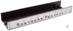 Atlas Code 100 Plate Girder Bridge -- Southern Pacific (silver, Black) - HO