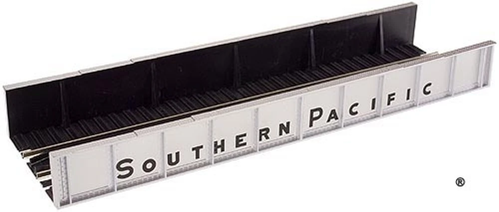 Atlas Code 100 Plate Girder Bridge -- Southern Pacific (silver, Black) - HO 1 Atlas Code 100 Plate Girder Bridge -- Southern Pacific (silver, Black) - HO