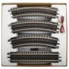Atlas O 21st Century Track System? Nickel Silver Rail W/Brown Ties - 3-Rail -- Starter Set - O