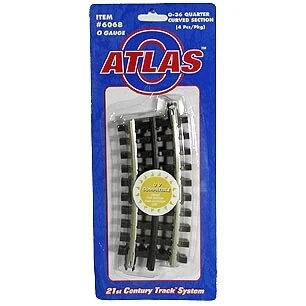 Atlas O O-36 Quarter Curve Section (4 Pcs) 1 Atlas O O-36 Quarter Curve Section (4 Pcs)