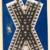 Atlas O O Scale 45 Degree Crossing (1 Pc)