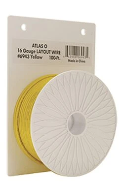 Atlas O 100' Heavy Duty Layout Wire, 16Gauge/Blue