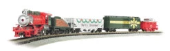 Bachmann Merry Christmas Express -- USRA 0-6-0, 3 Cars, E-Z Track? Circle, Power Pack And Instruct