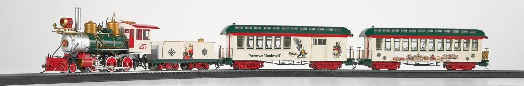 Bachmann Norman Rockwell American Christmas Set - On30 1 Bachmann Norman Rockwell American Christmas Set - On30
