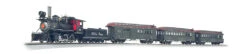 Bachmann White Pass & Yukon -- 2-6-0 Loco, Wood Combine, Wood Coach, 56 X 38" Track Oval, Power Pa