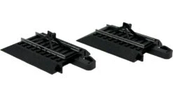 Bachmann E-Z Track? W/Steel Rail & Black Roadbed -- Hayes Wheel Stops (Track Bumpers) Pkg(2) - HO