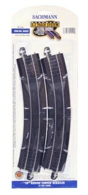 Bachmann 18" Curved Rerailer Steel E-Z (2) HO