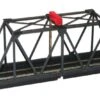 Bachmann Truss Bridge With Blinking Light - E-Z Track? -- Kit - HO
