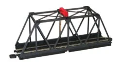 Bachmann Truss Bridge With Blinking Light - E-Z Track? -- Kit - HO