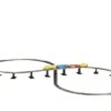 Bachmann Over & Under Figure 8 Track Pack W/Pier Set - Steel Alloy E-Z Track? -- 78 X 36" 198.1 X