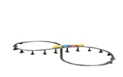 Bachmann Over & Under Figure 8 Track Pack W/Pier Set - Steel Alloy E-Z Track? -- 78 X 36" 198.1 X