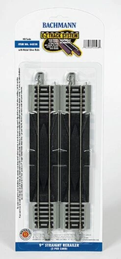 Bachmann 9" Straight Rerailer N/S E-Z HO
