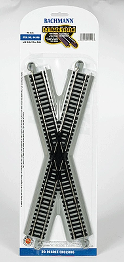 Bachmann 30 Degree Crossing N/S E-Z HO 1 Bachmann 30 Degree Crossing N/S E-Z HO