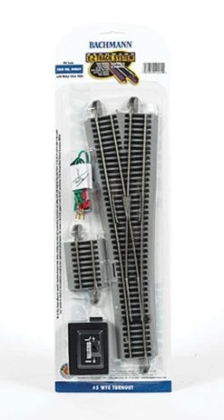 Bachmann #5 Wye Switch N/S E-Z Track HO