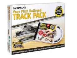 Bachmann Your First Railroad Track Pack - E-Z Track? -- For 4 X 8 Layout - HO