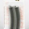 Bachmann E-Z Track? W/Nickel Silver Rail & Gray Roadbed -- 11-1/4" Radius Pkg(6) - N