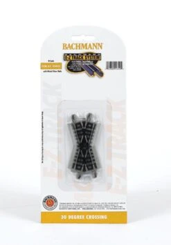 Bachmann E-Z Track? W/Nickel Silver Rail & Gray Roadbed -- 30-Degree Crossing - N