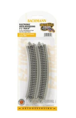 Bachmann E-Z Track? W/Nickel Silver Rail & Gray Roadbed -- Auto-Reversing System 11-1/4" Radius Cu