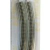 Bachmann E-Z Track? W/Nickel Silver Rail & Gray Roadbed -- 15-1/2" Radius Curved Section Pkg(6) -