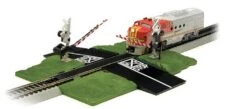 Bachmann Deluxe Dual Crossing Gate - E-Z Track? - HO - 44579
