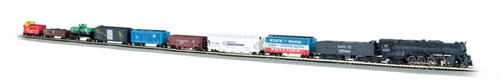 Bachmann Train Sets W/Nickel Silver E-Z Track System -- Empire Builder - N - 24009 1 Bachmann Train Sets W/Nickel Silver E-Z Track System -- Empire Builder - N - 24009