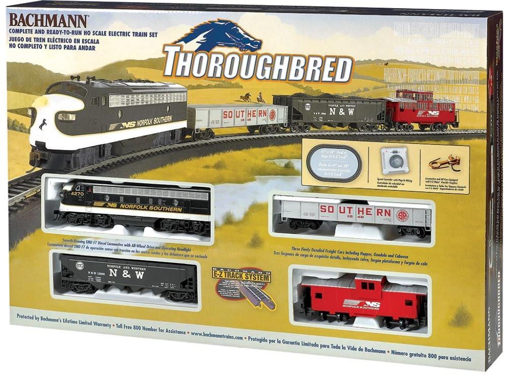 Bachmann Thoroughbred HO Scale Train Set - 00691 2 Bachmann Thoroughbred HO Scale Train Set - 00691 - Image 2