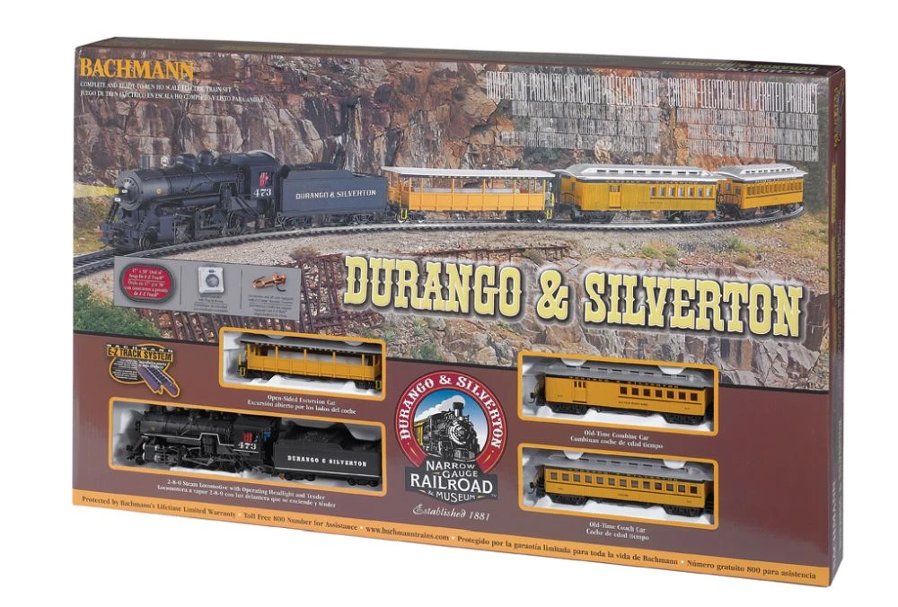 Bachmann Durango & Silverton Train Set - HO - 00710 1 Bachmann Durango & Silverton Train Set - HO - 00710