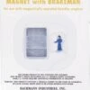Bachmann Uncoupling Magnet For Knuckle Couplers -- With Brakeman Figure - N