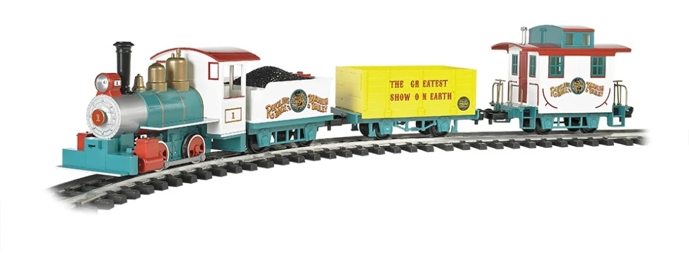 Bachmann Li'l Big Top Circus Train Set - Li'l Big Haulers -- Ringling Bros. And Barnum & Bailey? - 1 Bachmann Li'l Big Top Circus Train Set - Li'l Big Haulers -- Ringling Bros. And Barnum & Bailey? -