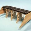 Blair Line Common Pile Trestle Kit -- 6" Long X 2" Tall 15 X 5cm - Build Straight Or Curved - HO