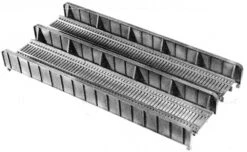 Central Valley 72' Double Track Plate Girder Bridge - Kit -- 10 X 4-3/4" (25.5 X 9.5cm) - HO