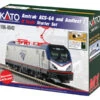 Kato Amtrak ACS-64 Amfleet I Starter Set -- Amtrak (Phase VI Scheme) Loco, 3 Amfleet I Coaches & C