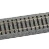 Kato Straight Roadbed Track Section - Unitrack -- 7-5/16" 18.6cm Pkg(4) - N