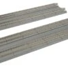 Kato Straight Double Concrete Slab Track - Unitrack -- 7-5/16" 18.6cm Pkg(2) - N